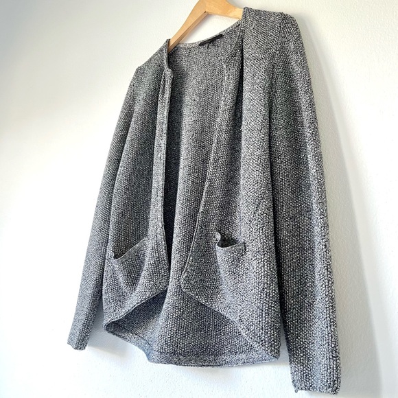 Maje Metallic Knit Cardigan Sweater - Picture 10 of 10